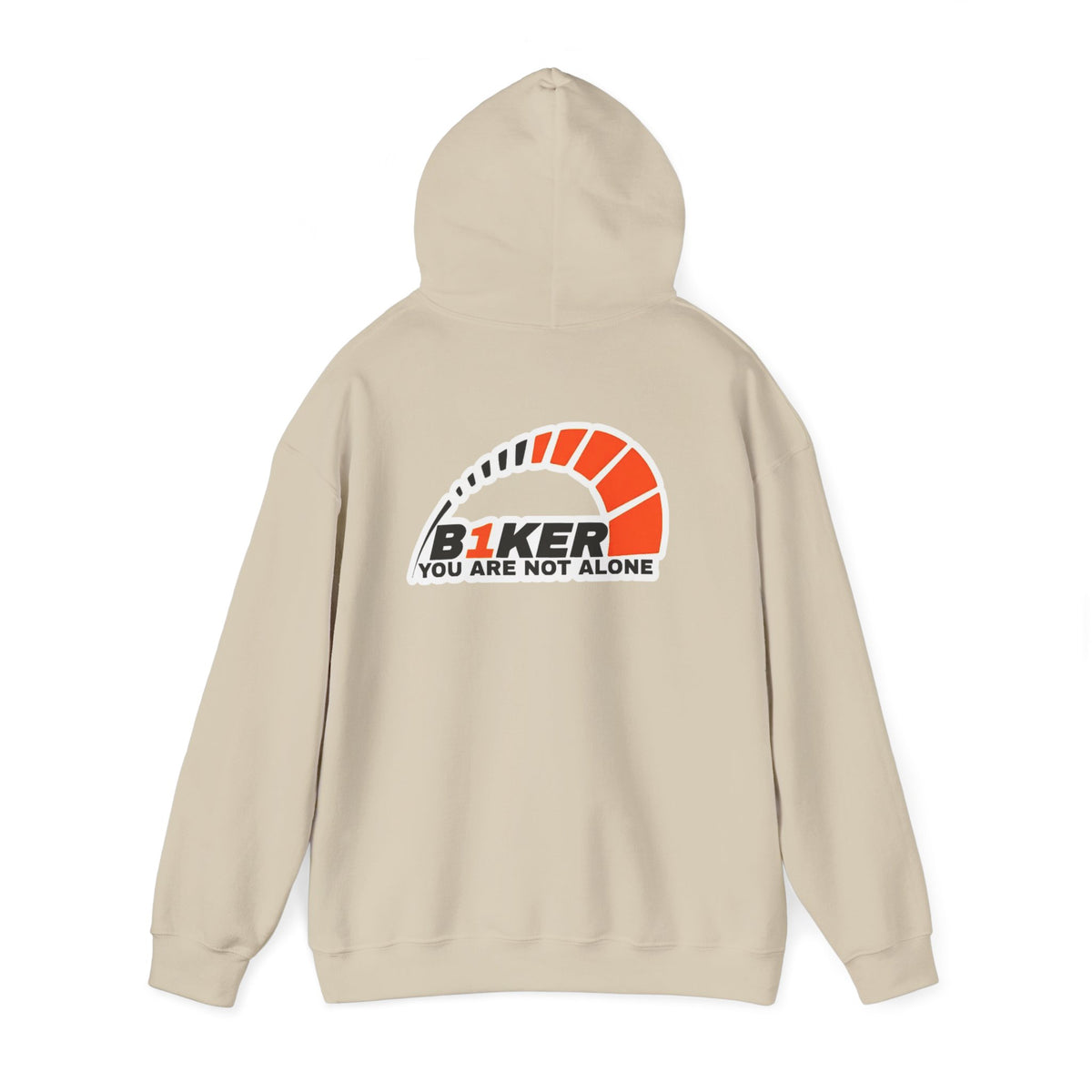 B1KER Hoodie- You Are Not Alone (Orange)
