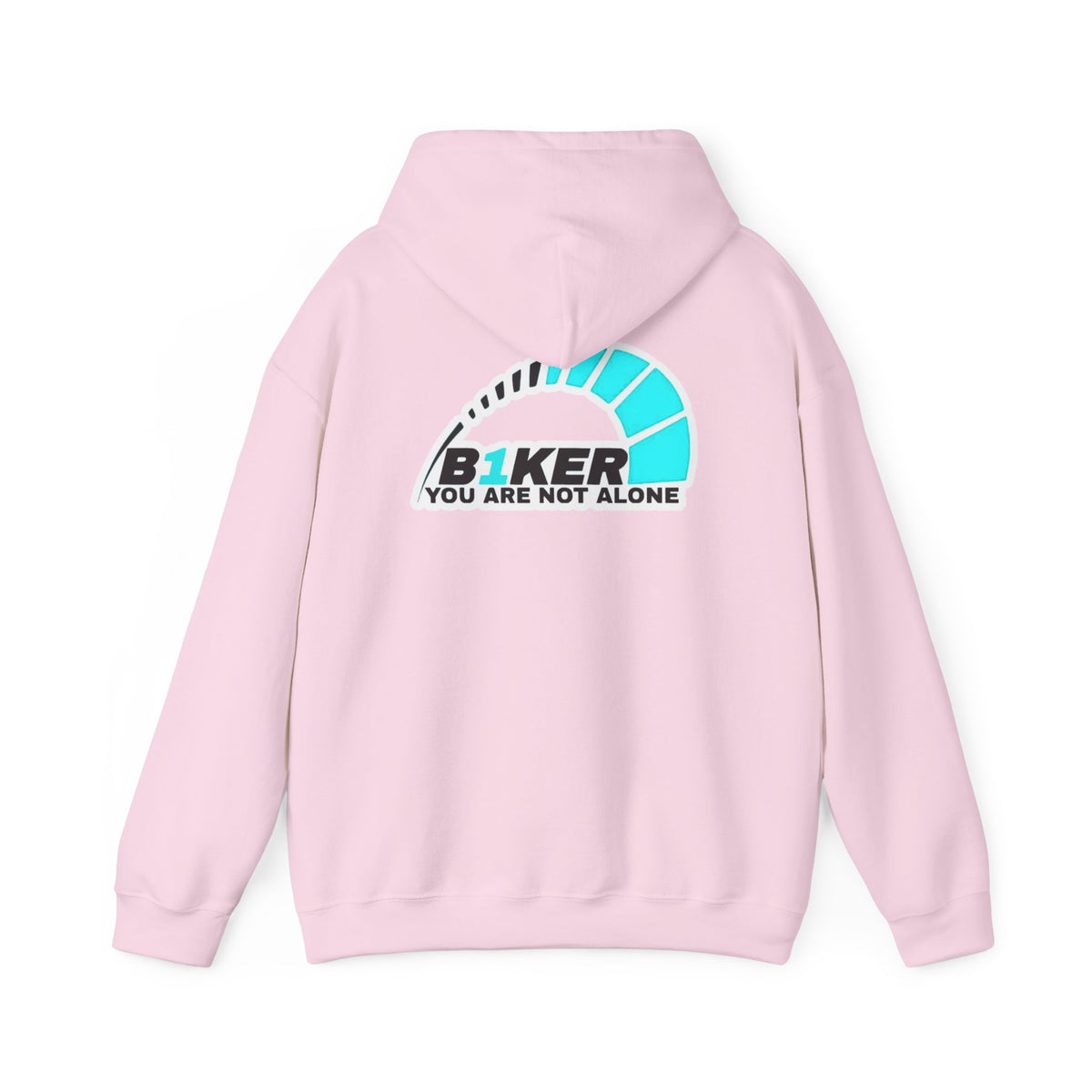B1KER Hoodie- You Are Not Alone (Turquoise)
