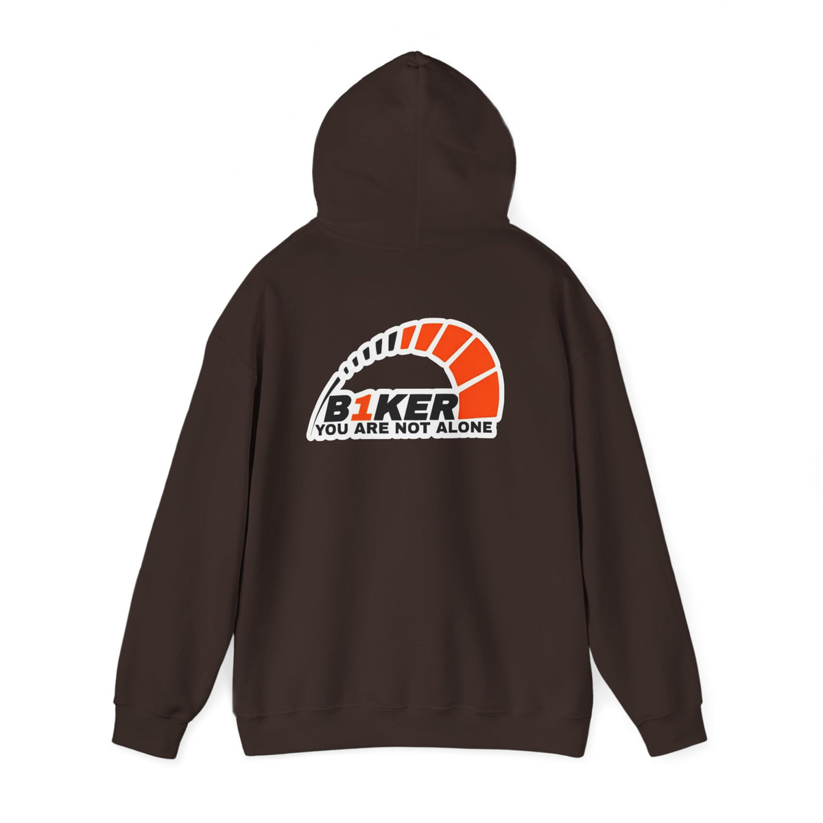 B1KER Hoodie- You Are Not Alone (Orange)