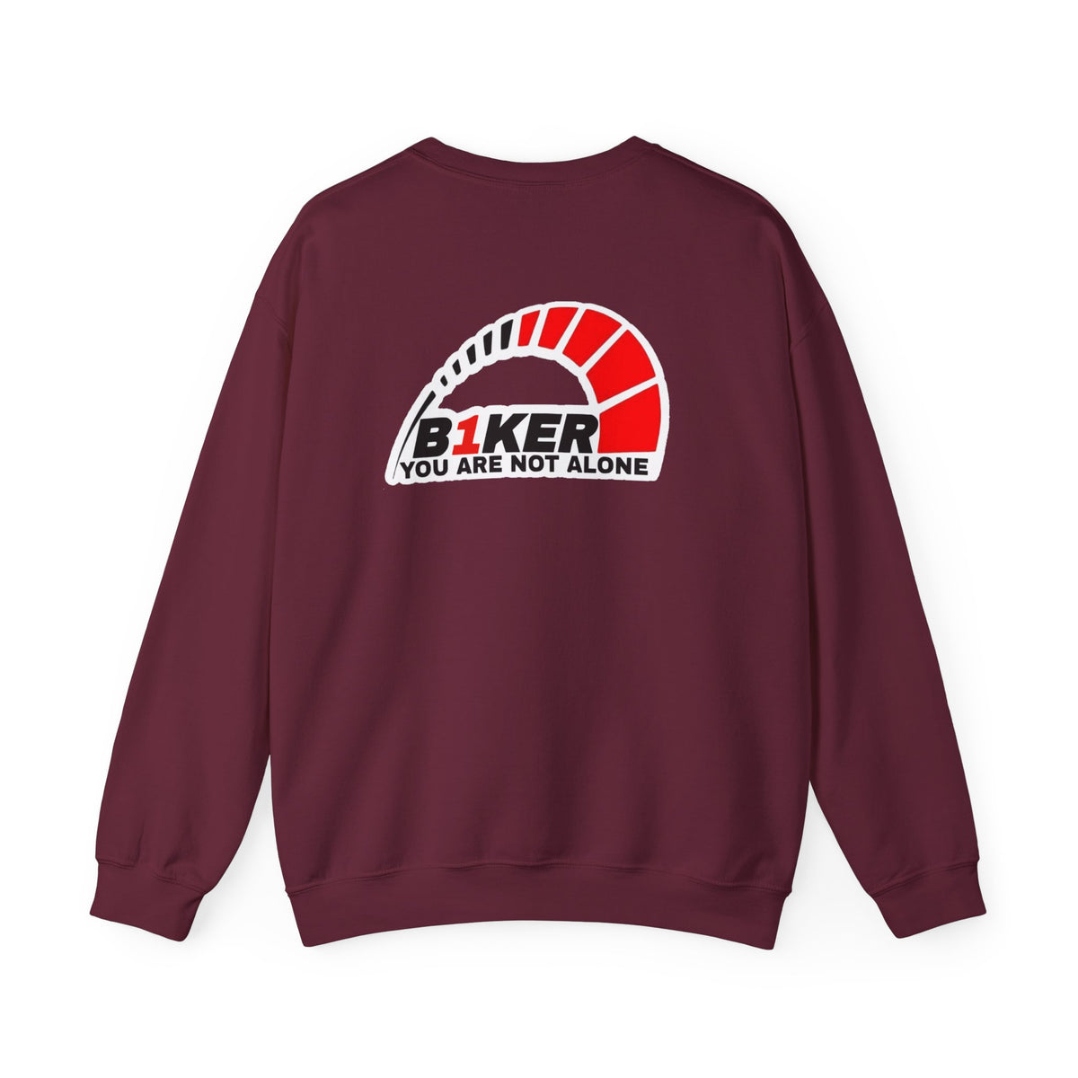 B1KER Crewneck Sweatshirt- You Are Not Alone