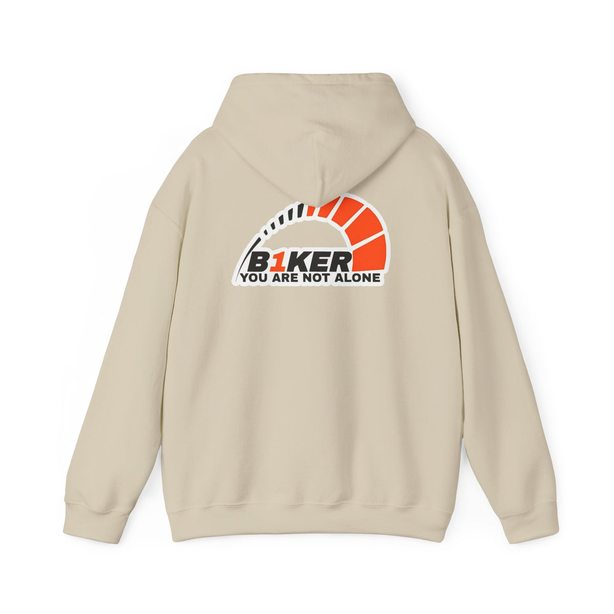 B1KER Hoodie- You Are Not Alone (Orange)