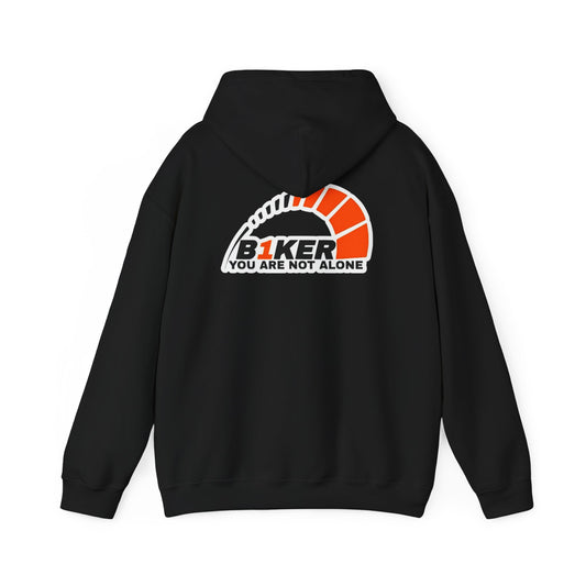 B1KER Hoodie- You Are Not Alone (Orange)