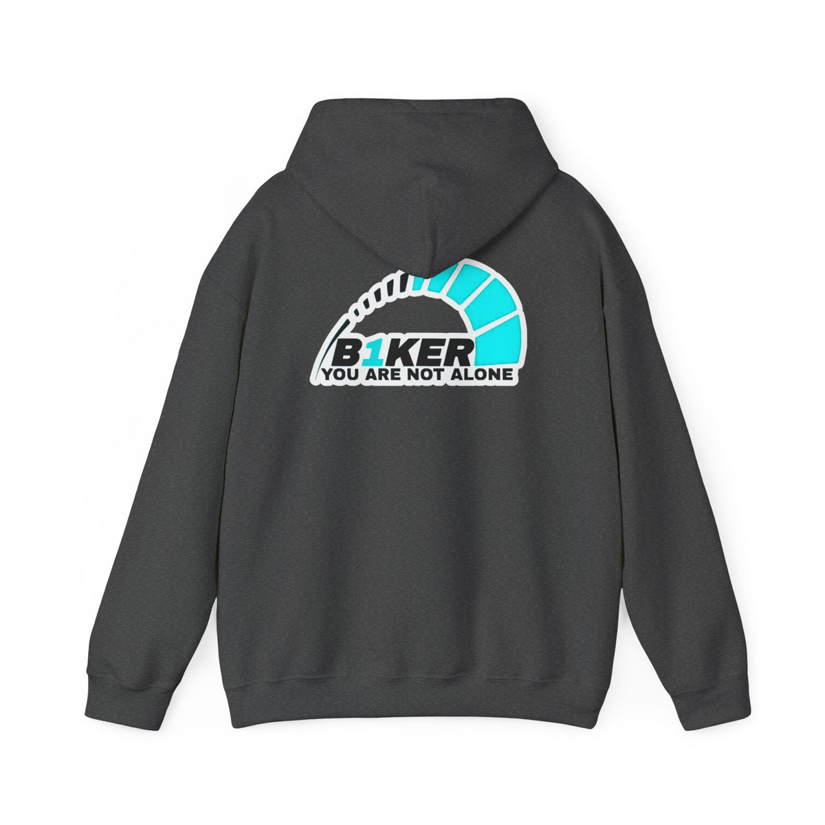 B1KER Hoodie- You Are Not Alone (Turquoise)