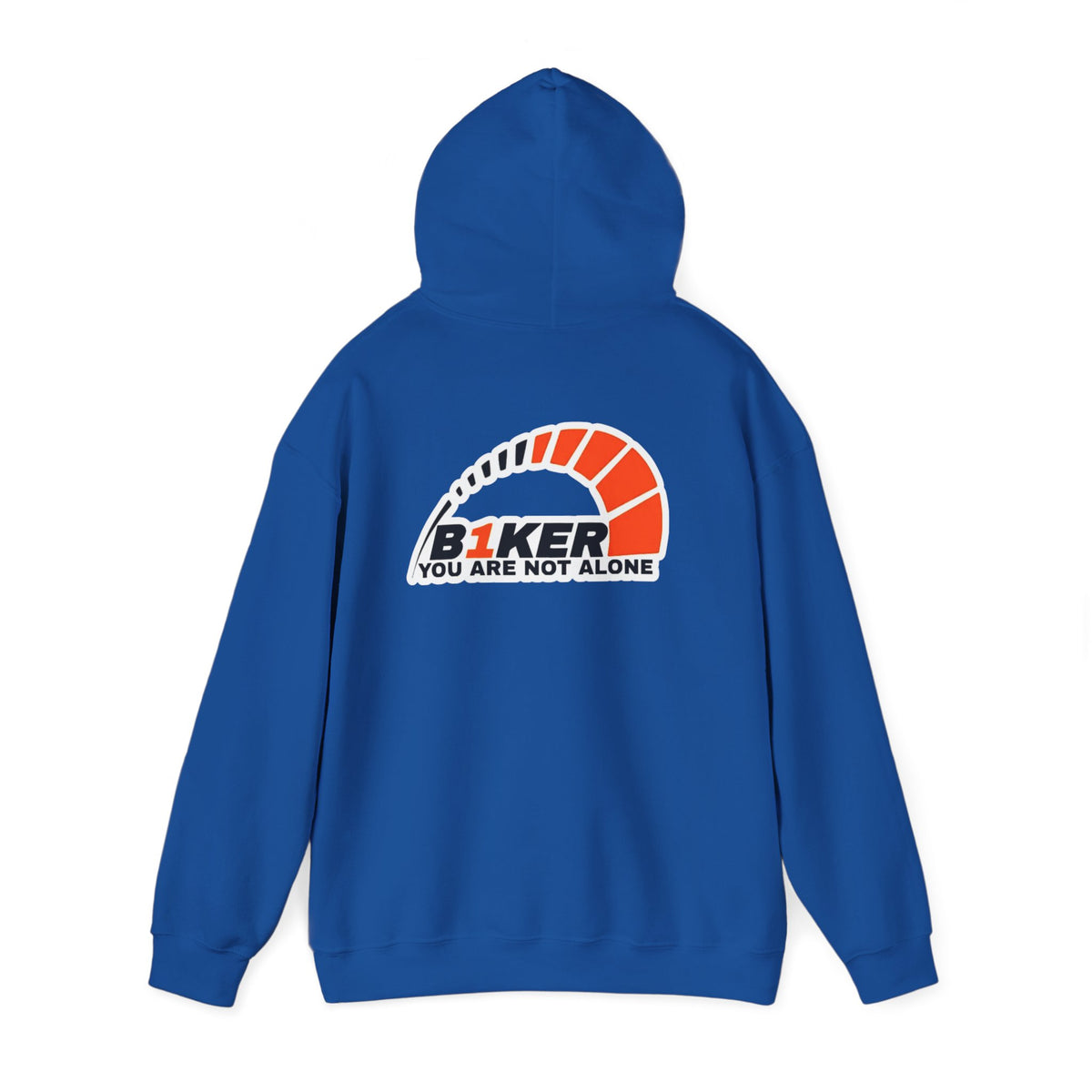 B1KER Hoodie- You Are Not Alone (Orange)