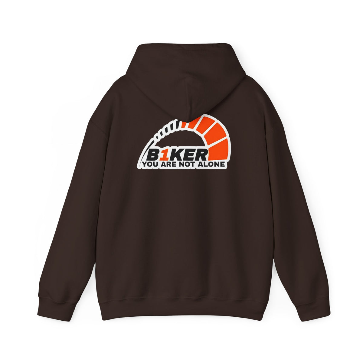 B1KER Hoodie- You Are Not Alone (Orange)