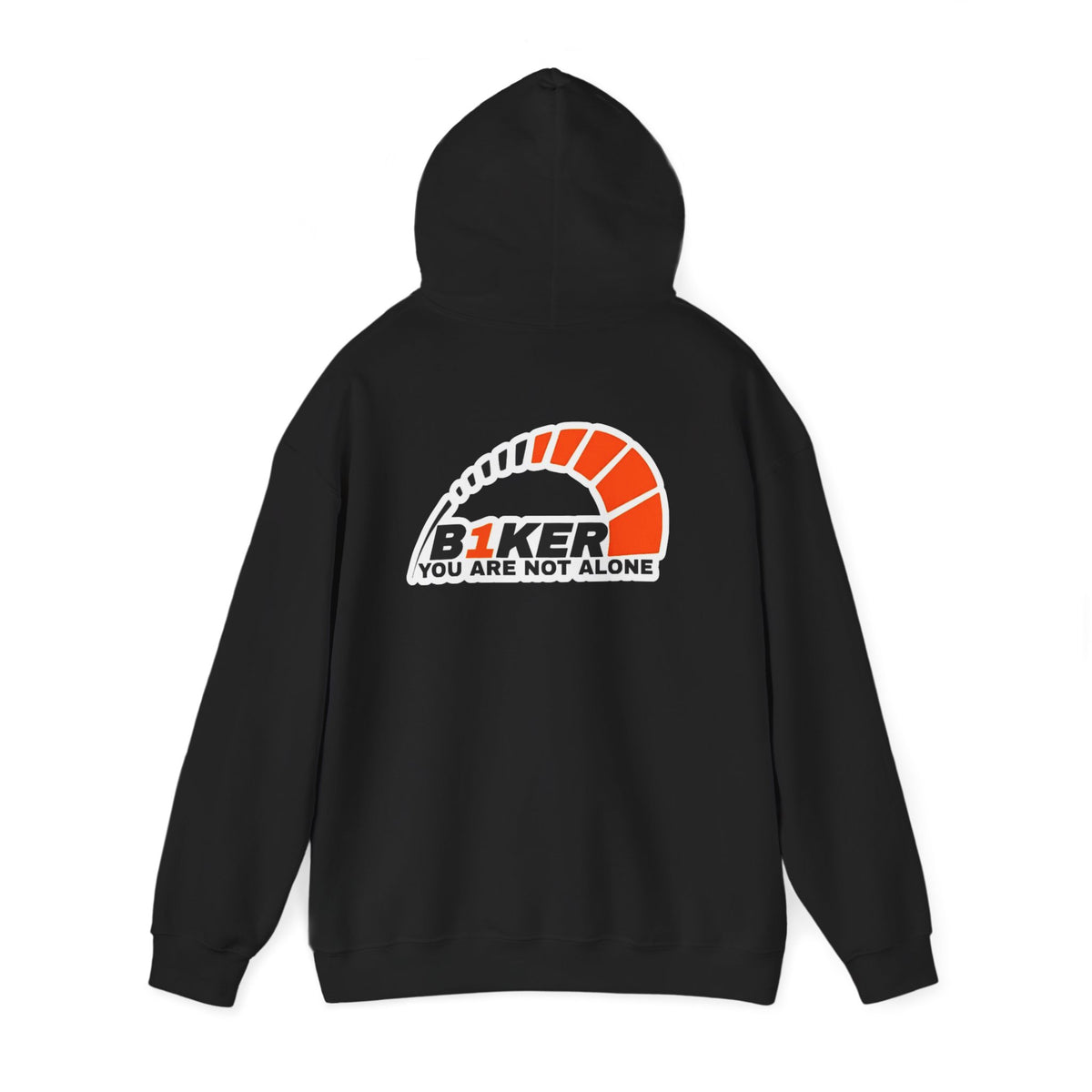 B1KER Hoodie- You Are Not Alone (Orange)
