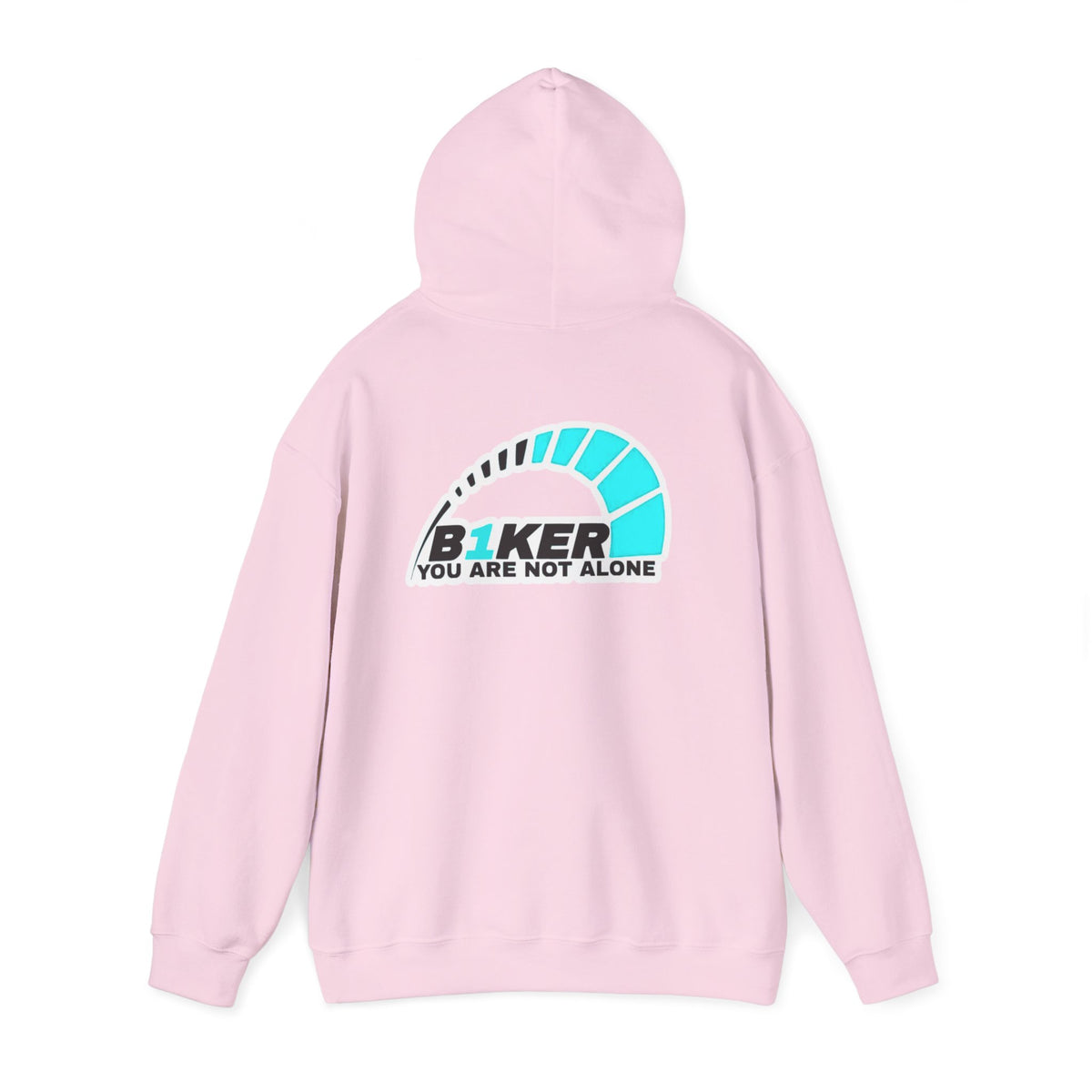 B1KER Hoodie- You Are Not Alone (Turquoise)