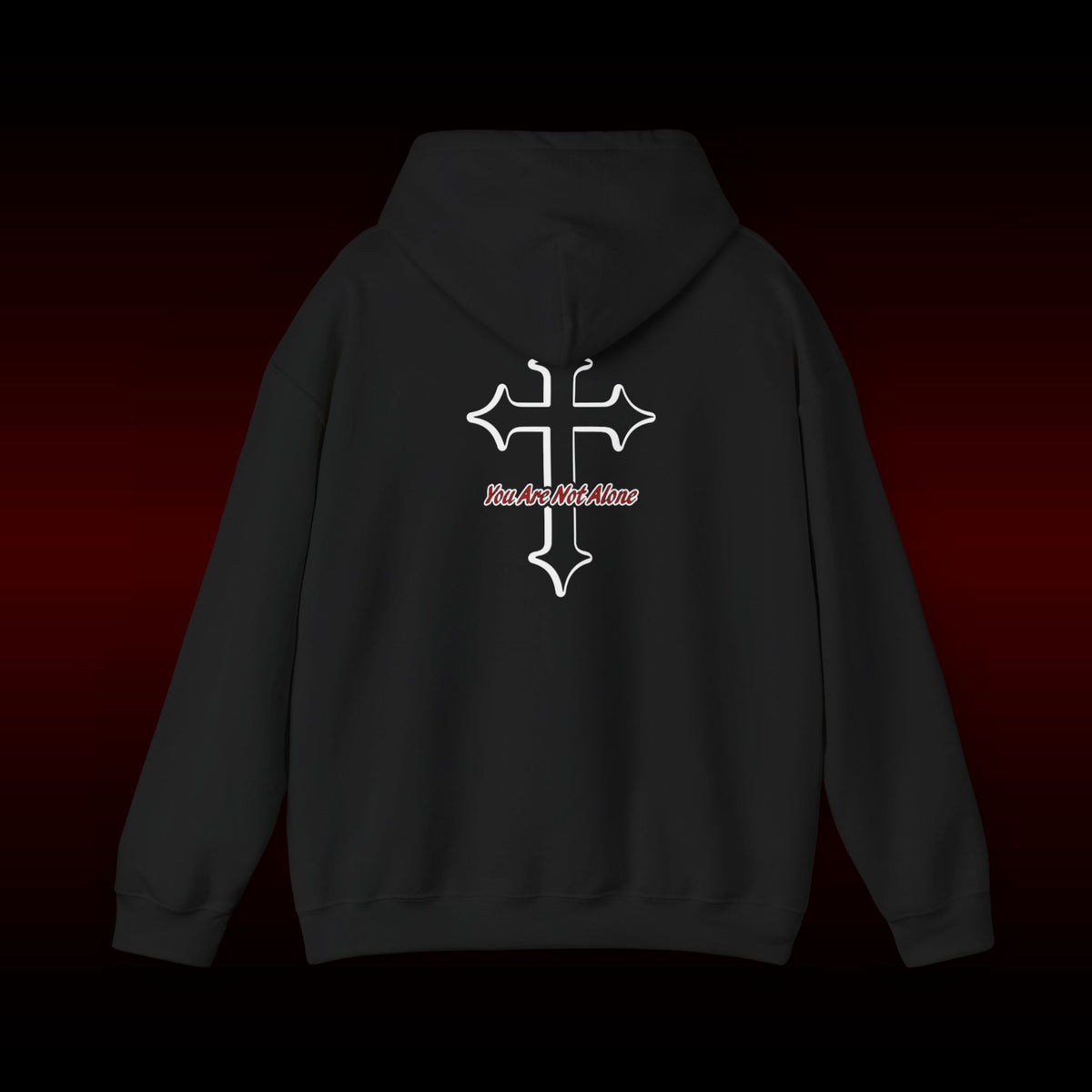 B1KER Hoodie- You Are Not Alone (Cross)