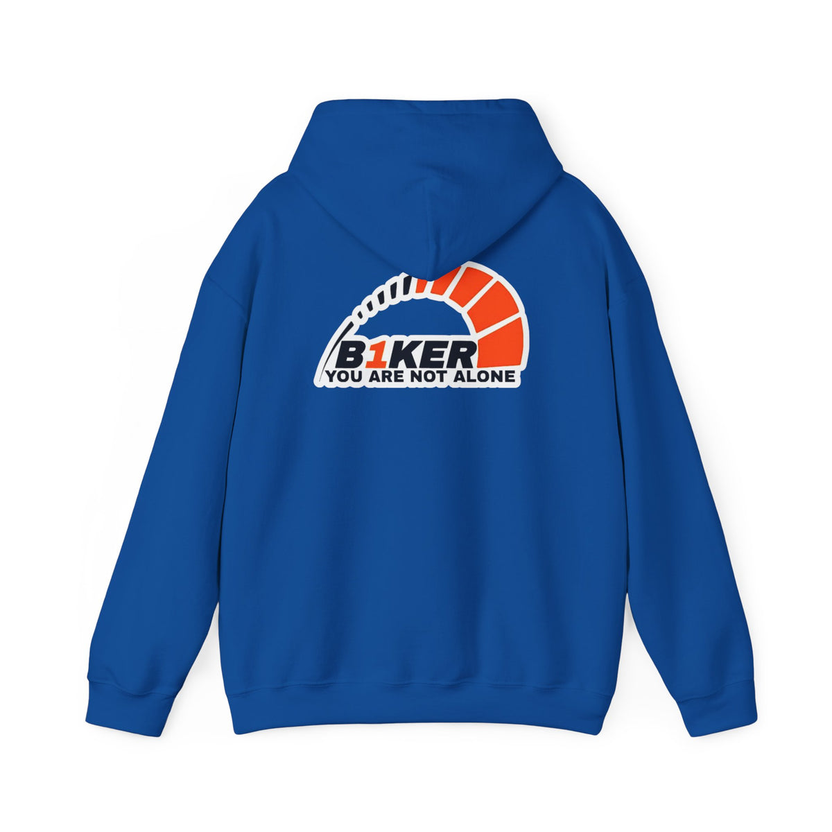 B1KER Hoodie- You Are Not Alone (Orange)