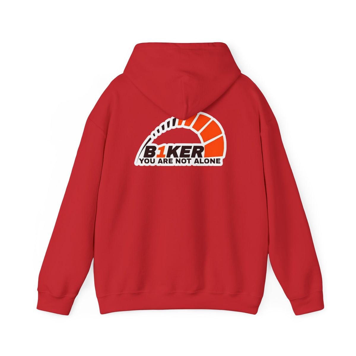 B1KER Hoodie- You Are Not Alone (Orange)