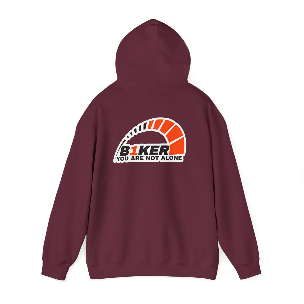 B1KER Hoodie- You Are Not Alone (Orange)