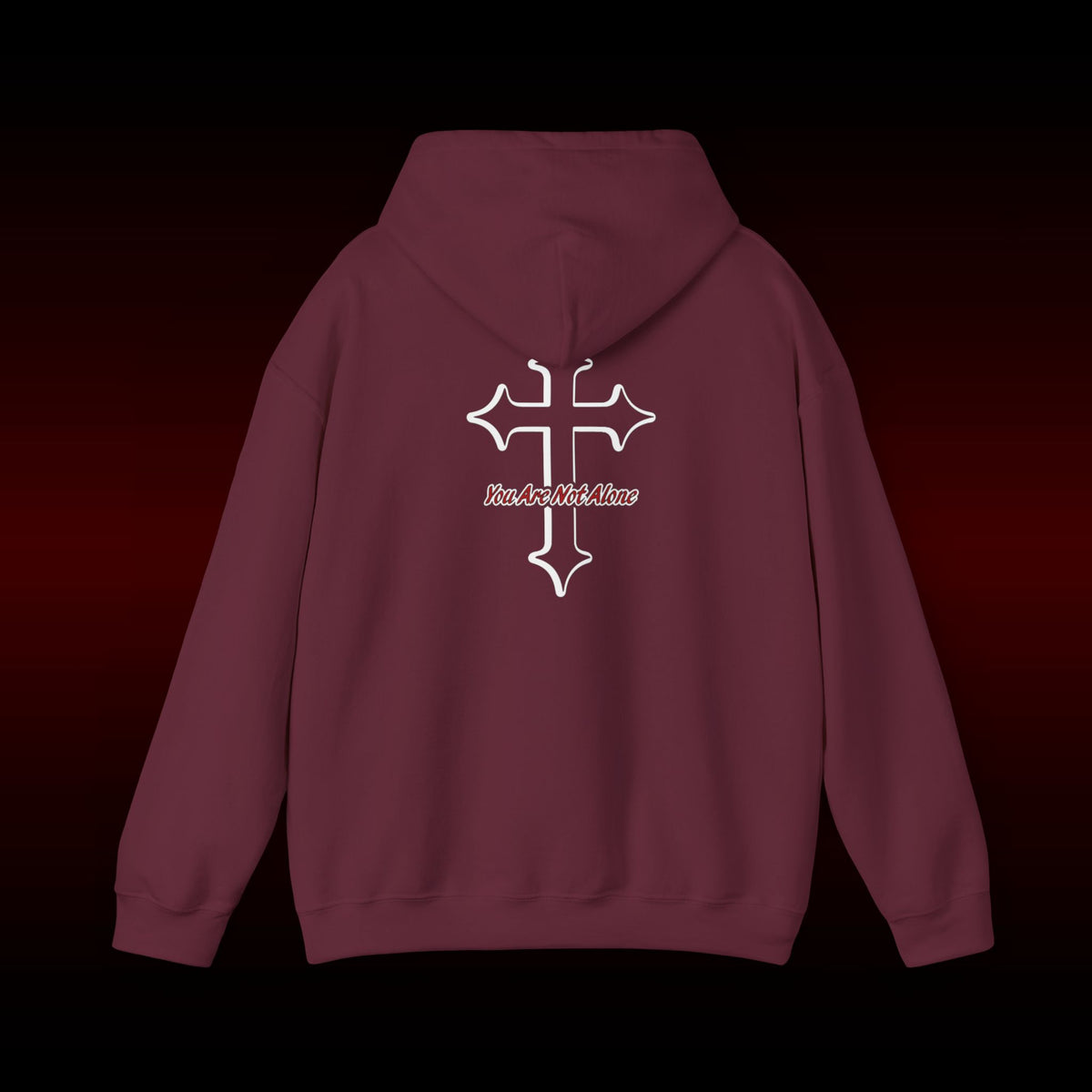 B1KER Hoodie- You Are Not Alone (Cross)