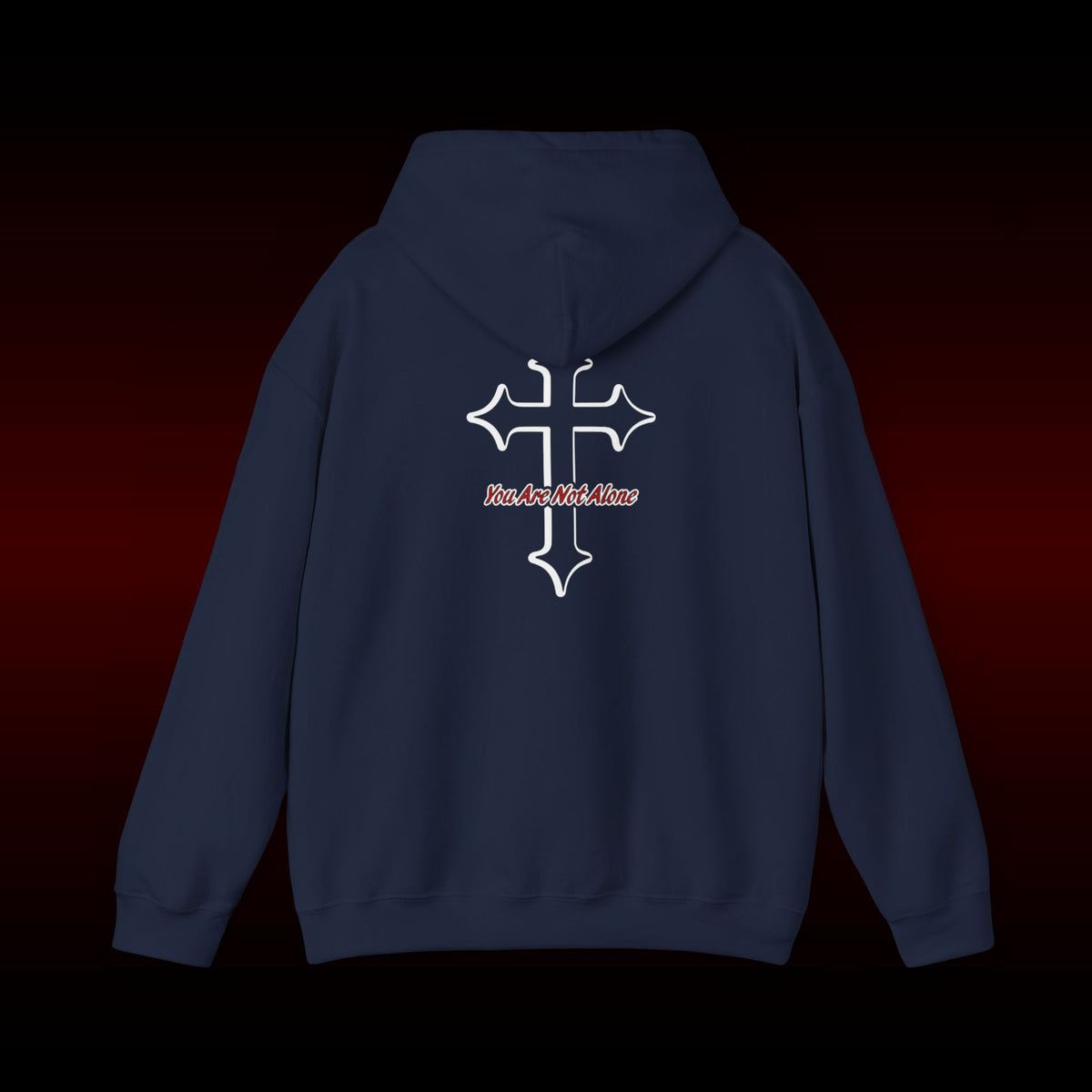 B1KER Hoodie- You Are Not Alone (Cross)