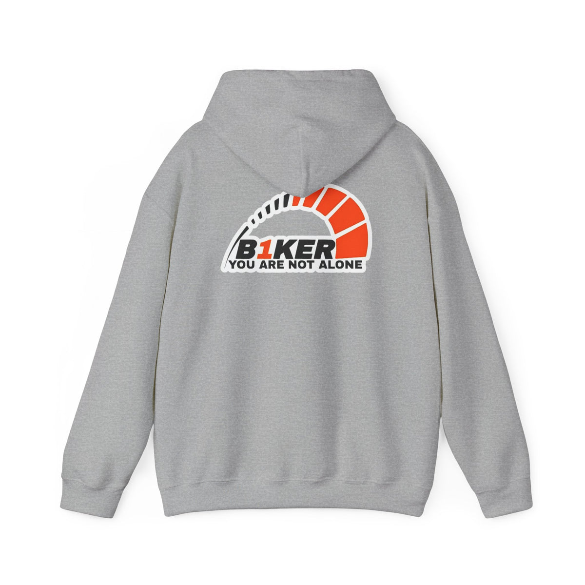 B1KER Hoodie- You Are Not Alone (Orange)