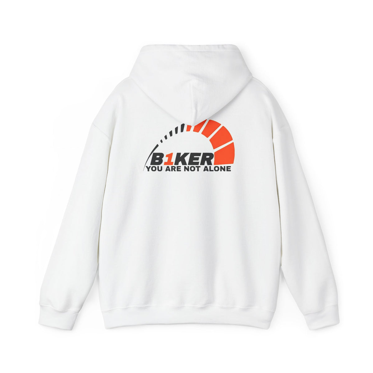 B1KER Hoodie- You Are Not Alone (Orange)