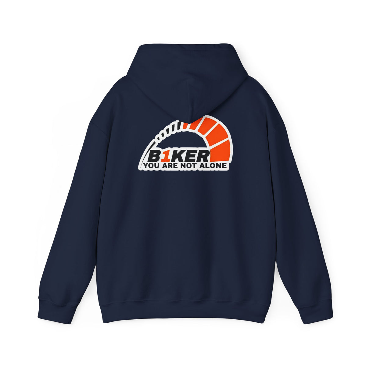 B1KER Hoodie- You Are Not Alone (Orange)