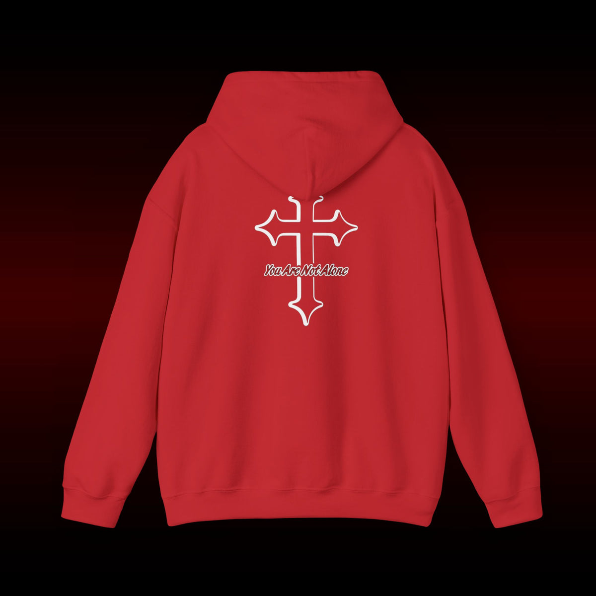B1KER Hoodie- You Are Not Alone (Cross)