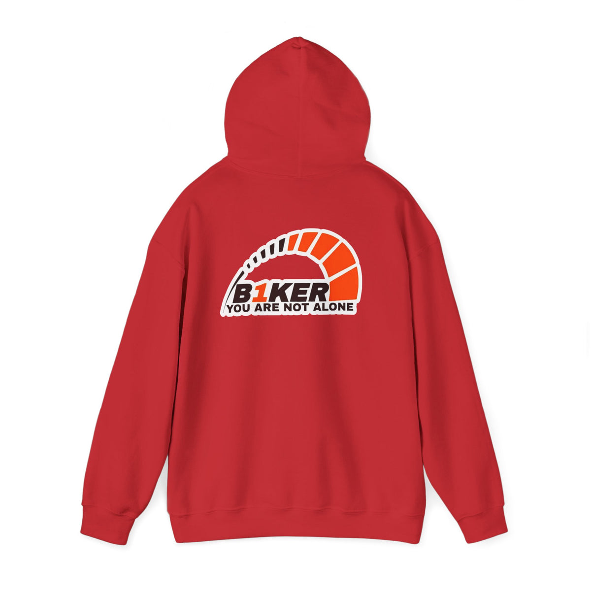 B1KER Hoodie- You Are Not Alone (Orange)