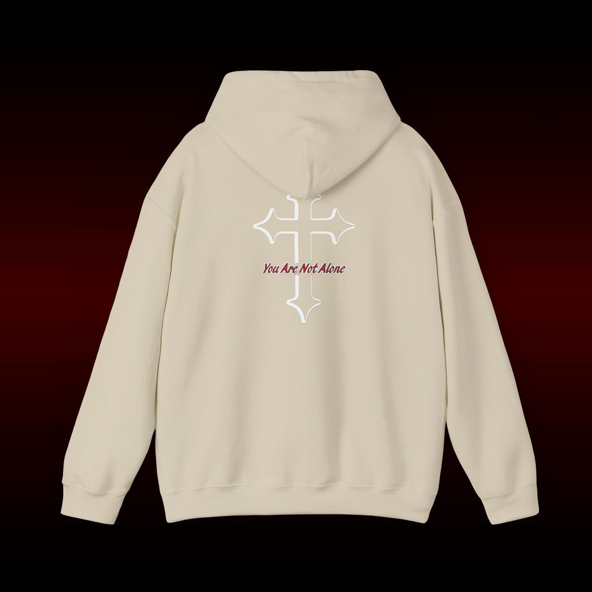 B1KER Hoodie- You Are Not Alone (Cross)